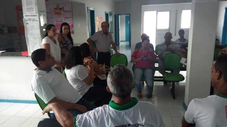 Camacã: Equipe do PSF Manoel Rodrigues se reuniu com Secretário para discutir reforma
